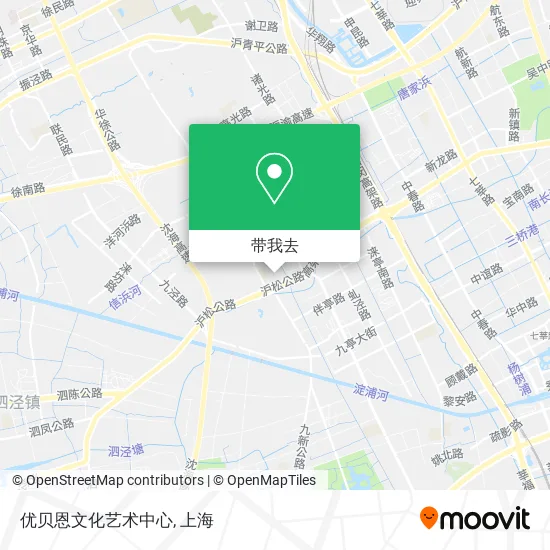 优贝恩文化艺术中心地图