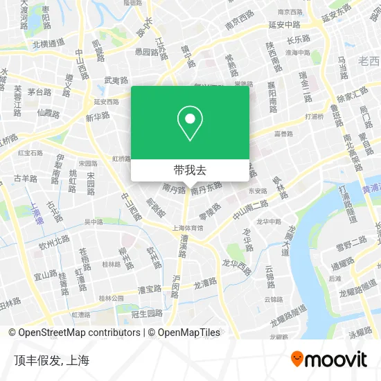 顶丰假发地图