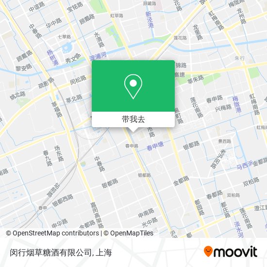闵行烟草糖酒有限公司地图