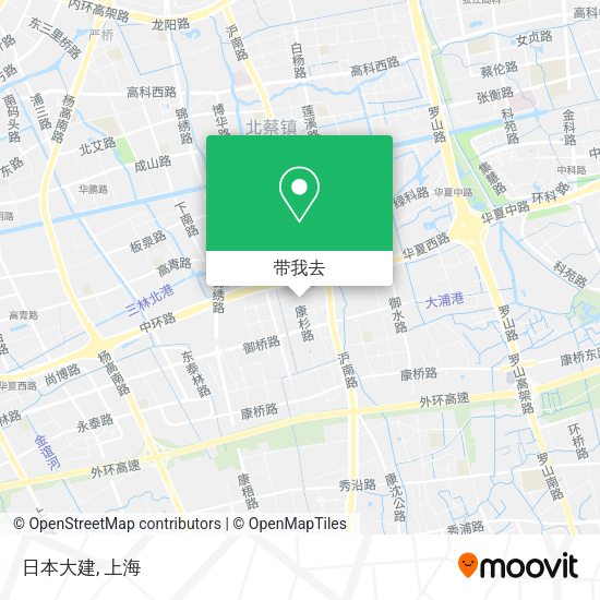 日本大建地图