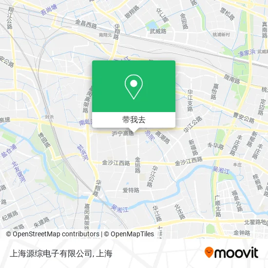 上海源综电子有限公司地图