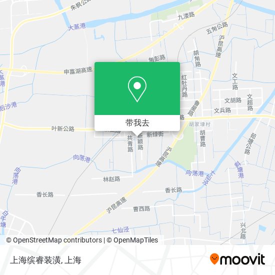 上海缤睿装潢地图