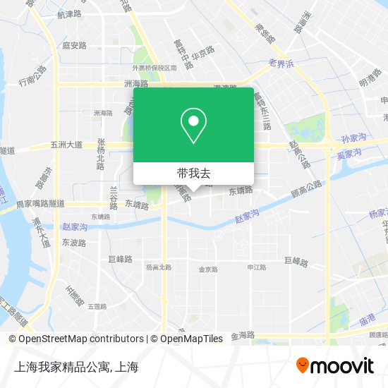 上海我家精品公寓地图