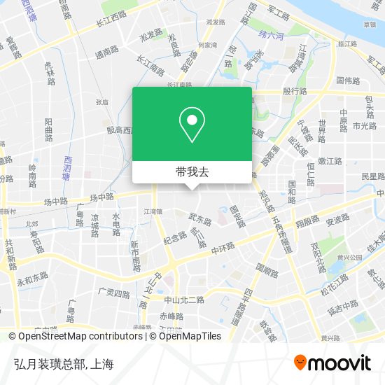 弘月装璜总部地图