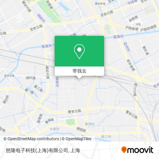 慈隆电子科技(上海)有限公司地图