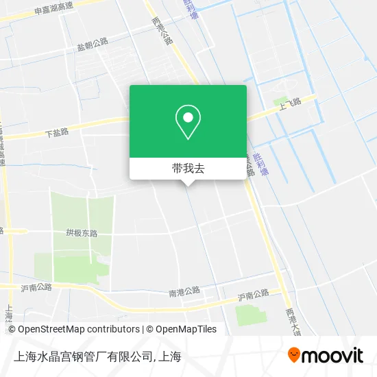 上海水晶宫钢管厂有限公司地图