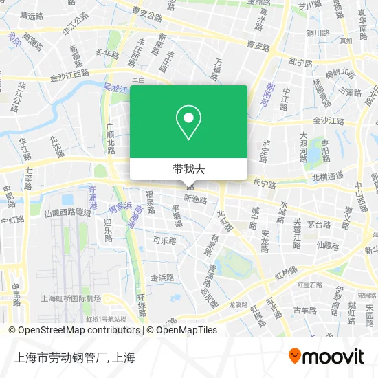 上海市劳动钢管厂地图