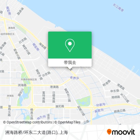 洲海路桥/环东二大道(路口)地图
