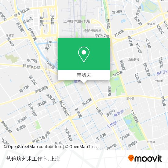 艺镜坊艺术工作室地图