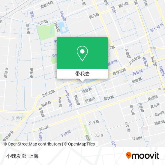 小魏发廊地图