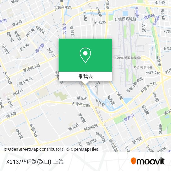 X213/华翔路(路口)地图