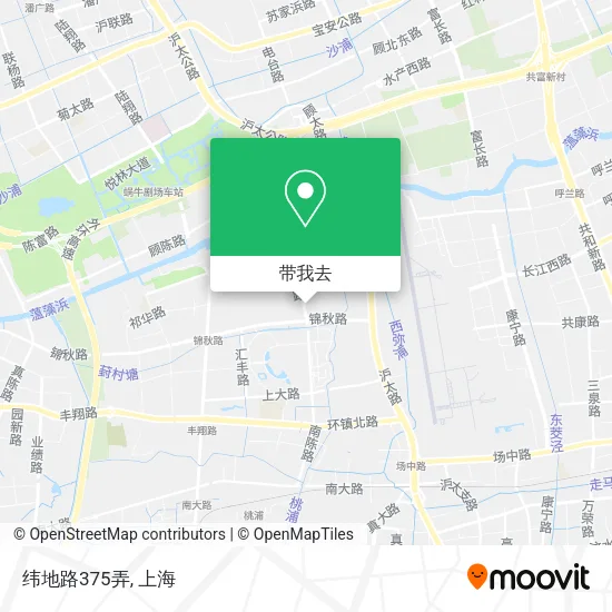 纬地路375弄地图