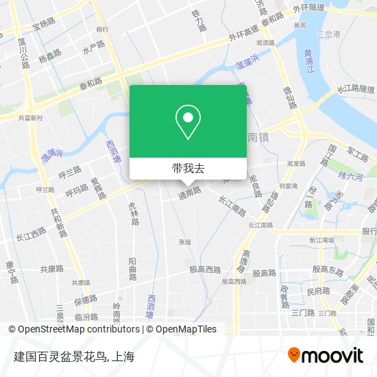建国百灵盆景花鸟地图