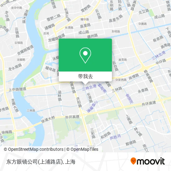 东方眼镜公司(上浦路店)地图