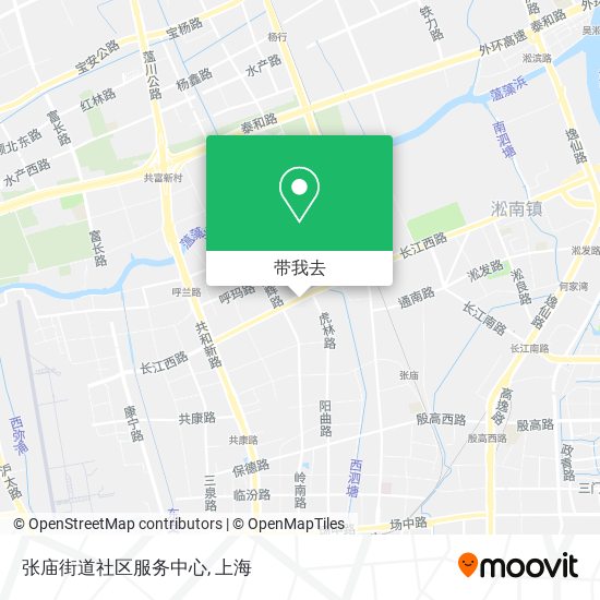 张庙街道社区服务中心地图