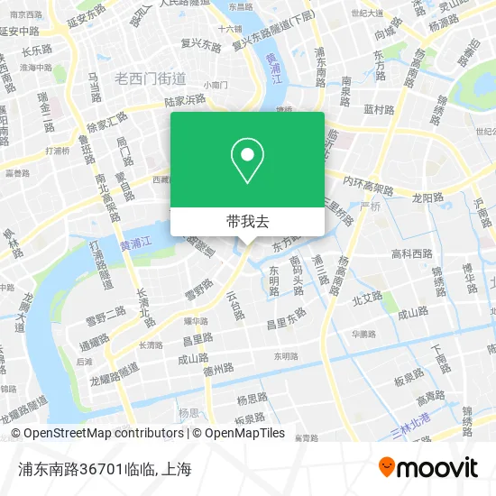 浦东南路36701临临地图