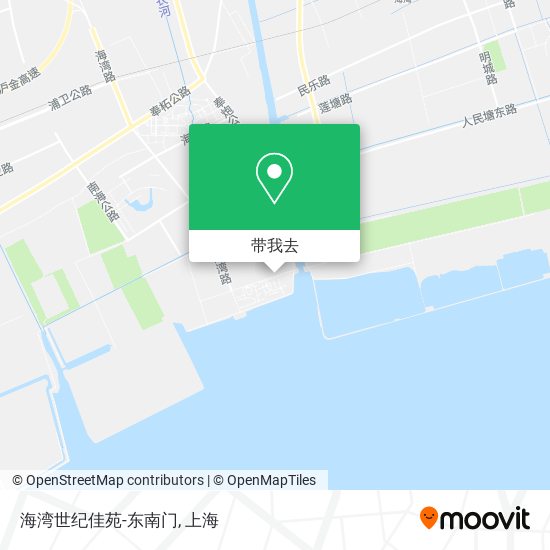 海湾世纪佳苑-东南门地图