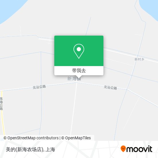 美的(新海农场店)地图