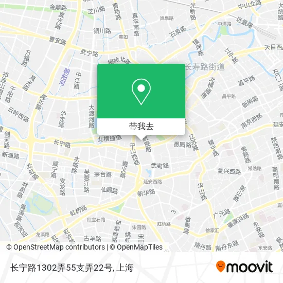 长宁路1302弄55支弄22号地图