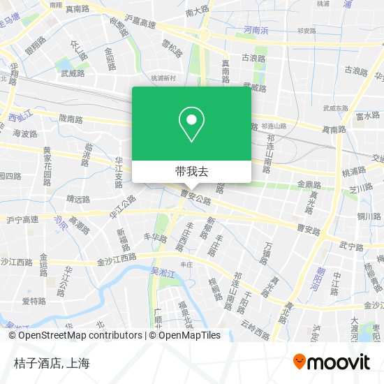 桔子酒店地图