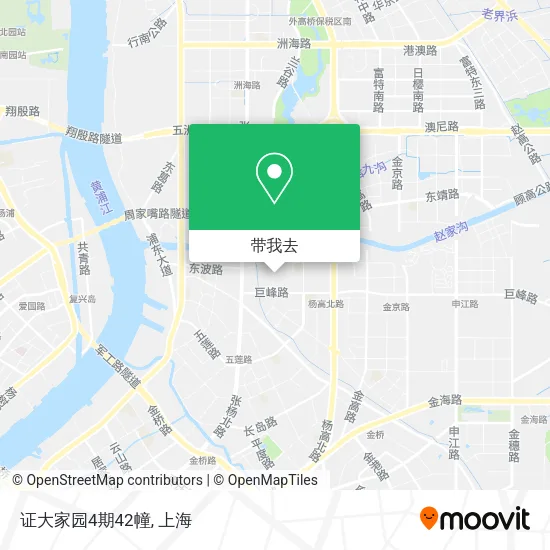 证大家园4期42幢地图