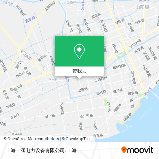 上海一涵电力设备有限公司地图
