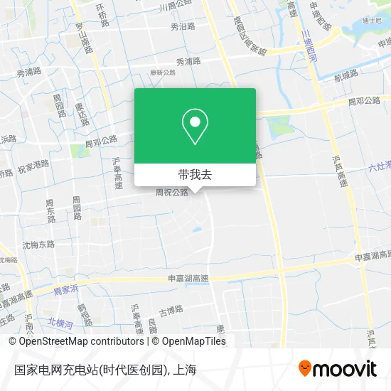 国家电网充电站(时代医创园)地图