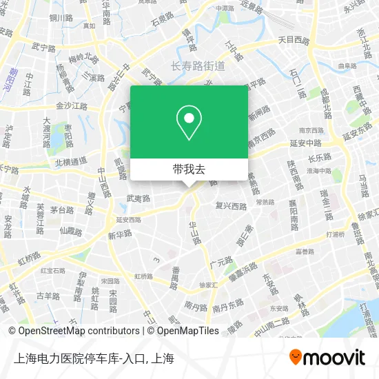 上海电力医院停车库-入口地图