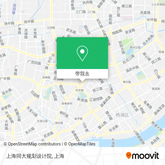 上海同大规划设计院地图
