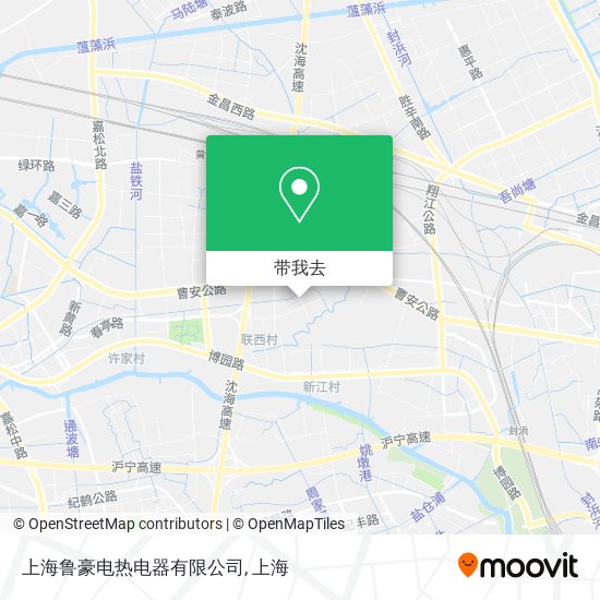 上海鲁豪电热电器有限公司地图