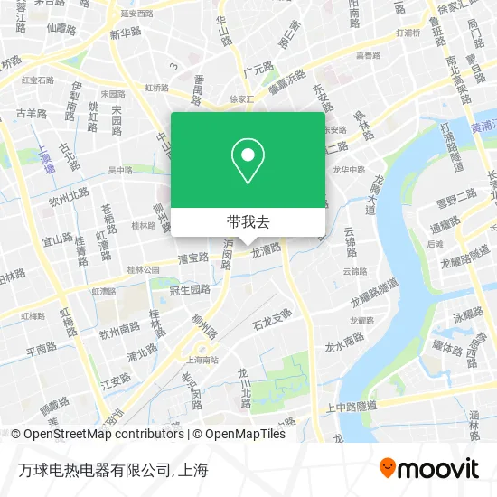 万球电热电器有限公司地图