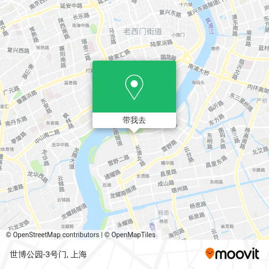 世博公园-3号门地图