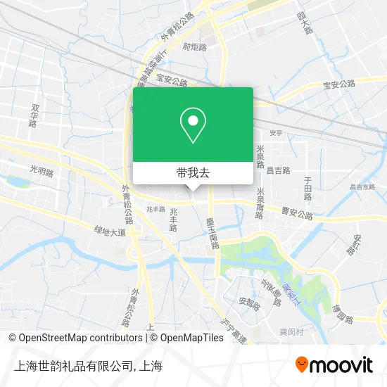 上海世韵礼品有限公司地图