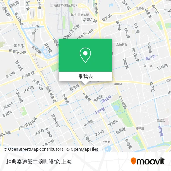 精典泰迪熊主题咖啡馆地图