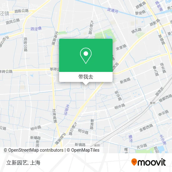 立新园艺地图
