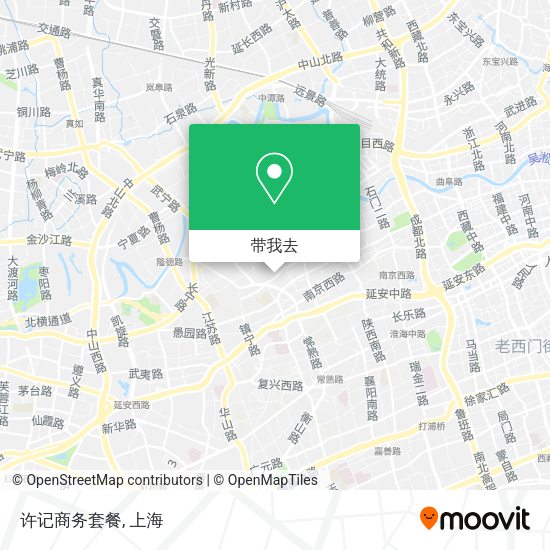 许记商务套餐地图