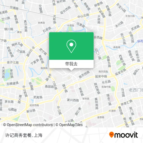 许记商务套餐地图