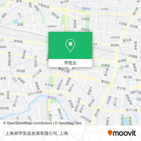 上海昶华实业发展有限公司地图