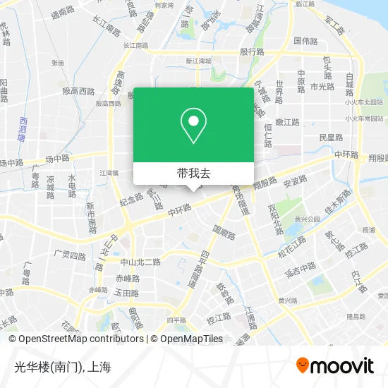 光华楼(南门)地图