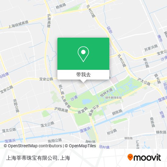 上海莘蒂珠宝有限公司地图