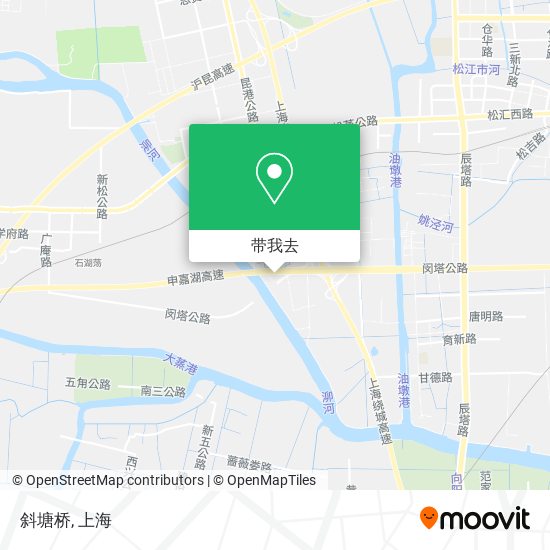 斜塘桥地图