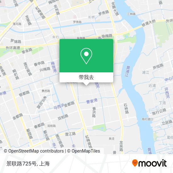 景联路725号地图