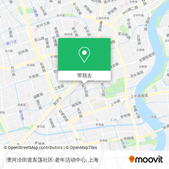 漕河泾街道东荡社区-老年活动中心地图
