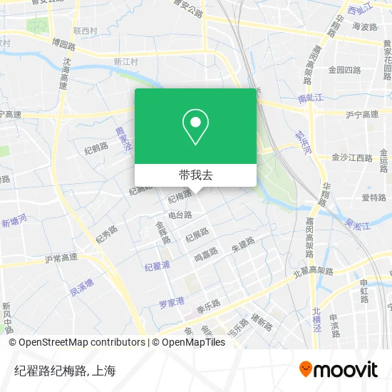 纪翟路纪梅路地图