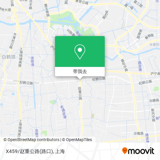 X459/赵重公路(路口)地图
