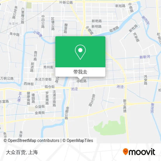 大众百货地图