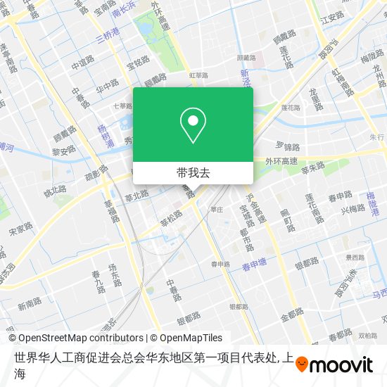 世界华人工商促进会总会华东地区第一项目代表处地图