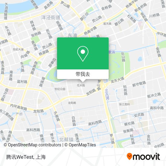 腾讯WeTest地图