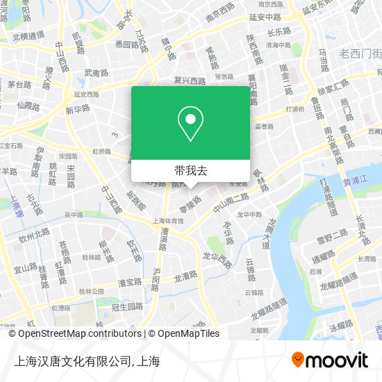 上海汉唐文化有限公司地图