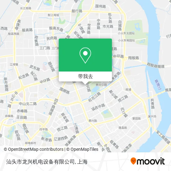 汕头市龙兴机电设备有限公司地图